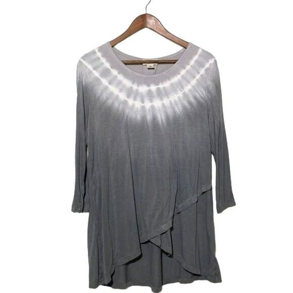 Style & Co Ombre Tie-Dyed Long Sleeve Shirt Small 5 FOR $25 ๐ต ๐ฒ - Picture 1 of 10
